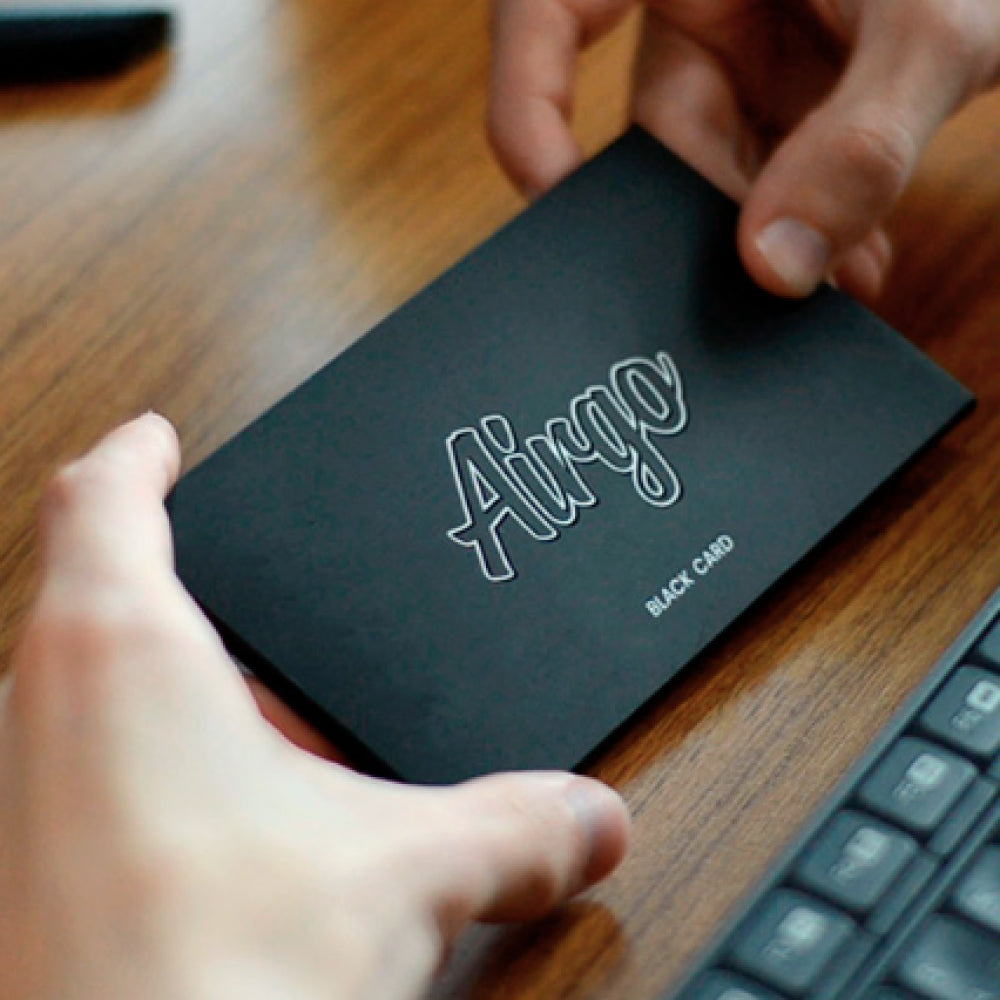 Airgo formato Cartão personalizado