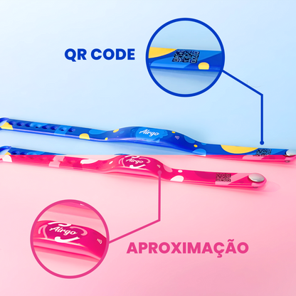 Airgo Kids  -  Pulseira com Aproximação e QR Code